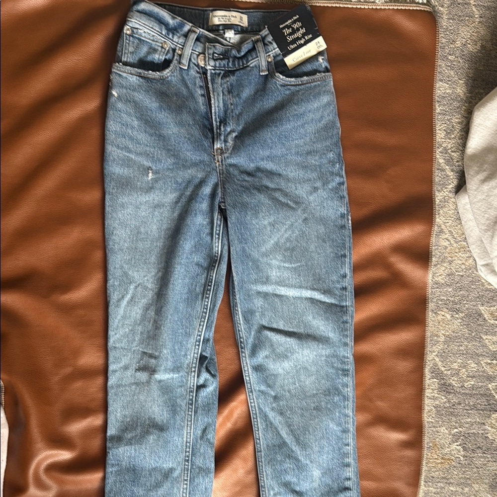 Abercrombie & Fitch Blue Women's Jeans
